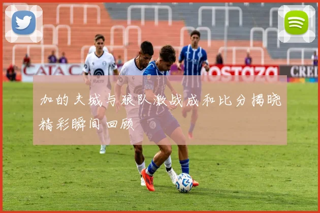 加的夫城与狼队激战成和比分揭晓精彩瞬间回顾